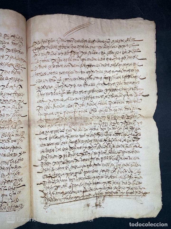 Manuscritos antiguos: GUADALCAZAR, 1579. DACION DE PAGO. LEER - Foto 12
