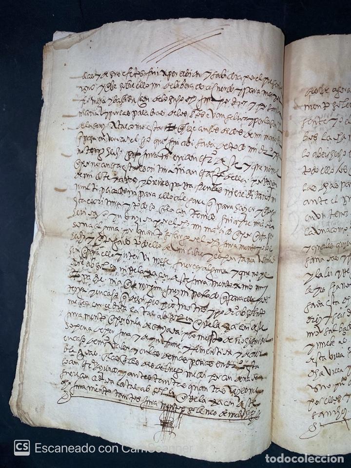Manuscritos antiguos: GUADALCAZAR, 1579. DACION DE PAGO. LEER - Foto 13