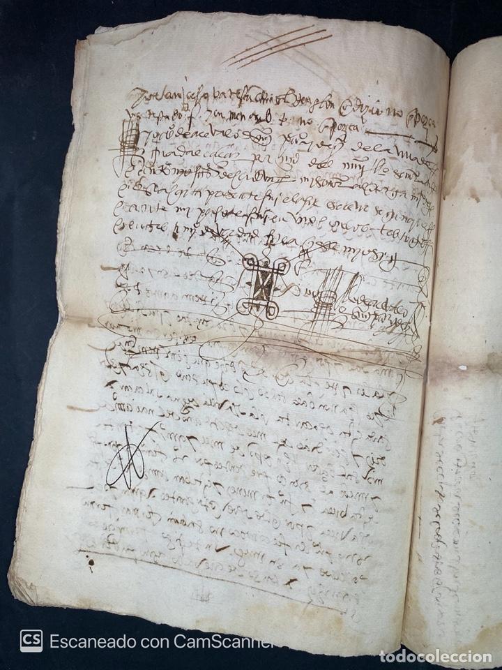 Manuscritos antiguos: GUADALCAZAR, 1579. DACION DE PAGO. LEER - Foto 15