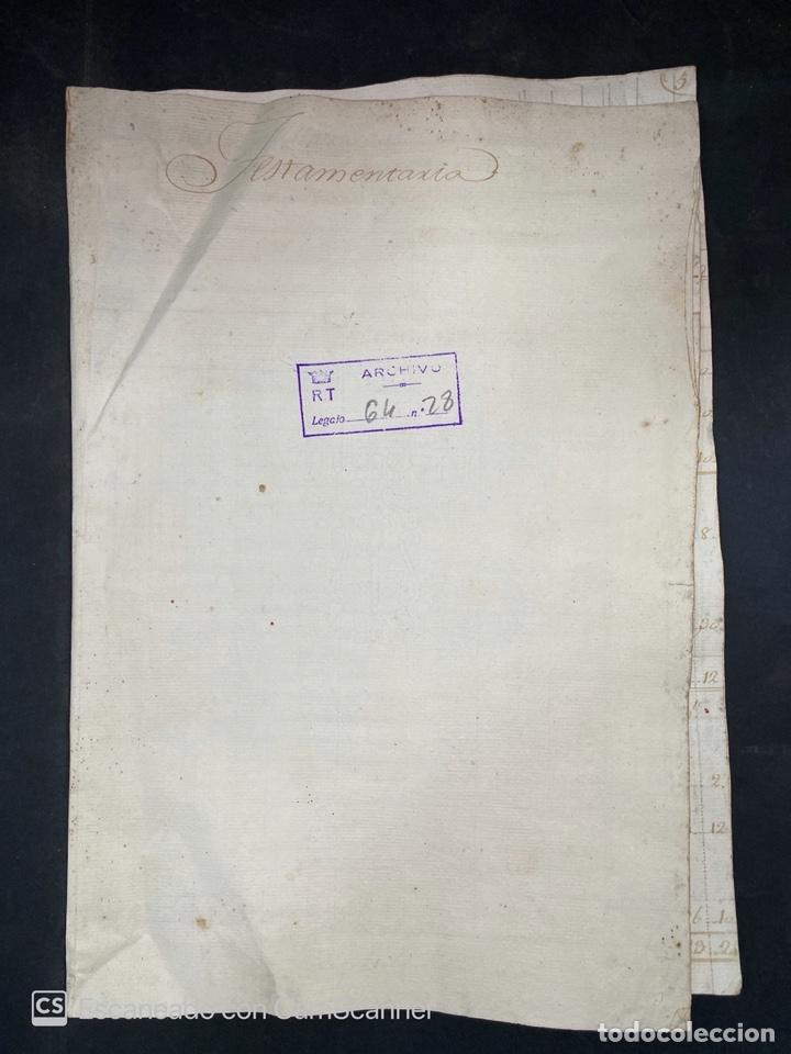 Manuscritos antiguos: CADIZ, 1797. TESTAMENTO. MISAS. FRANCISCA DE PAULA ISSASI. LEER - Foto 1 - 208218410