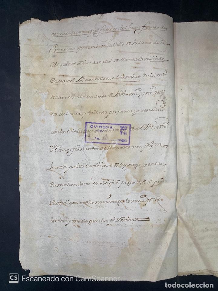 Manuscritos antiguos: &Eacute;CIJA, 1572. CENSO ENFITEUTICO. LEER - Foto 2