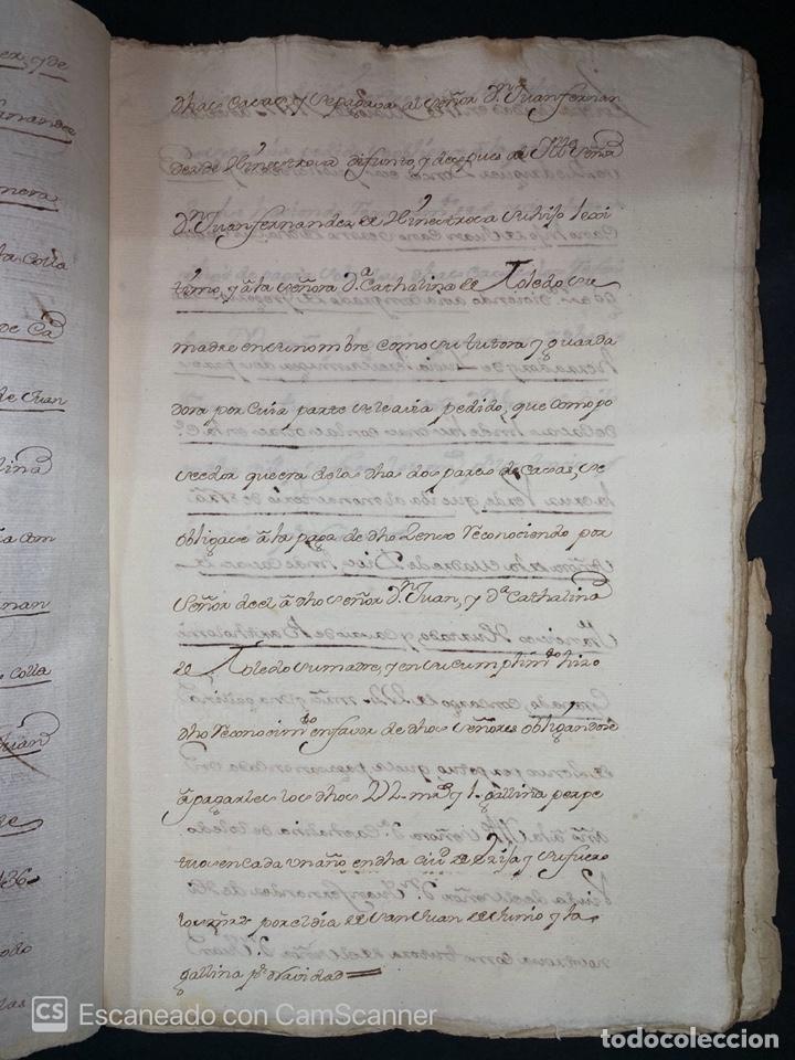 Manuscritos antiguos: &Eacute;CIJA, 1578. CENSO ENFITEUTICO. LEER - Foto 3