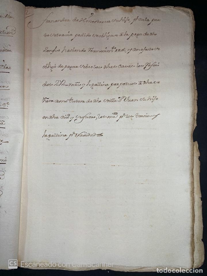 Manuscritos antiguos: &Eacute;CIJA, 1578. CENSO ENFITEUTICO. LEER - Foto 5