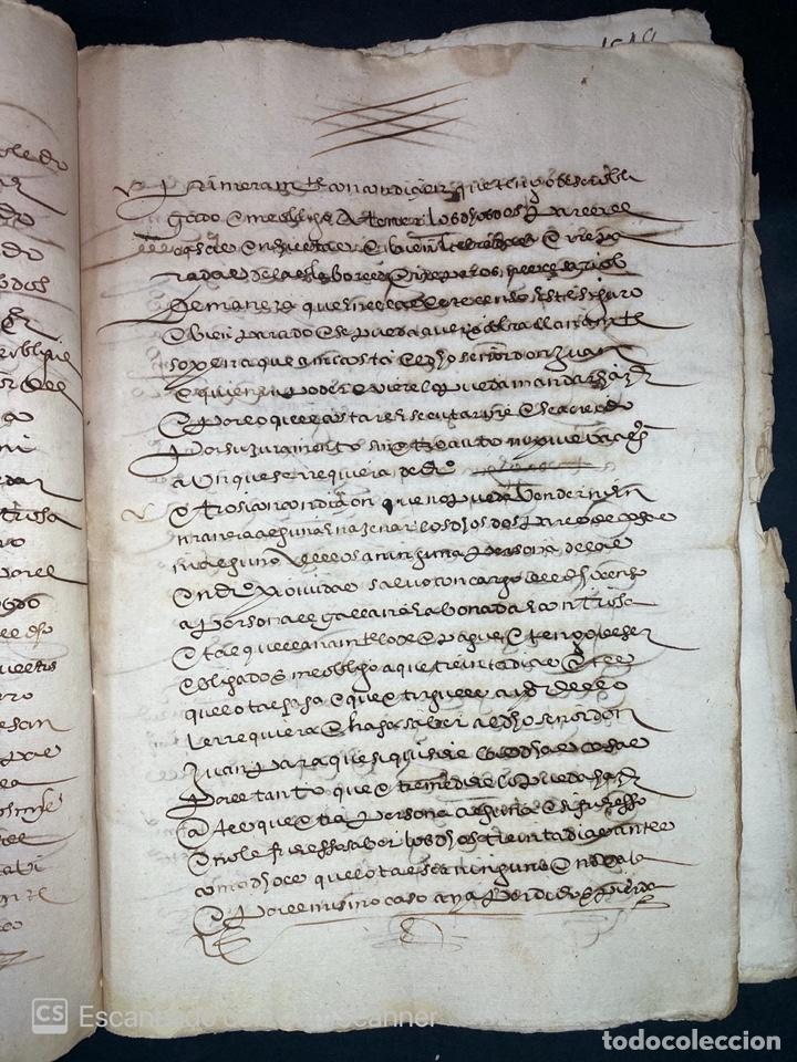 Manuscritos antiguos: &Eacute;CIJA, 1578. CENSO ENFITEUTICO. LEER - Foto 9