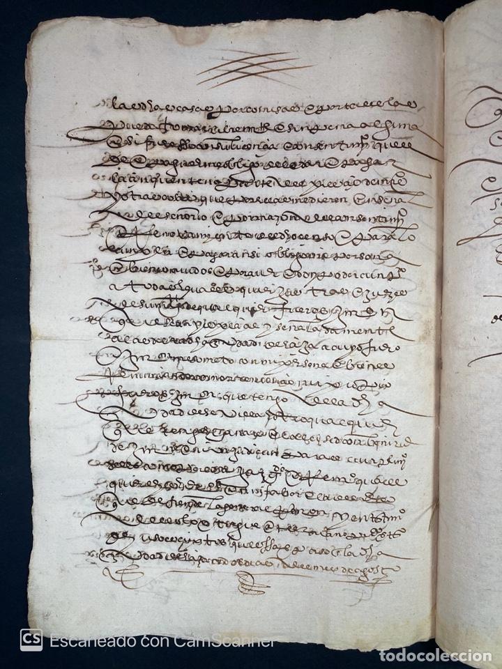 Manuscritos antiguos: &Eacute;CIJA, 1578. CENSO ENFITEUTICO. LEER - Foto 10