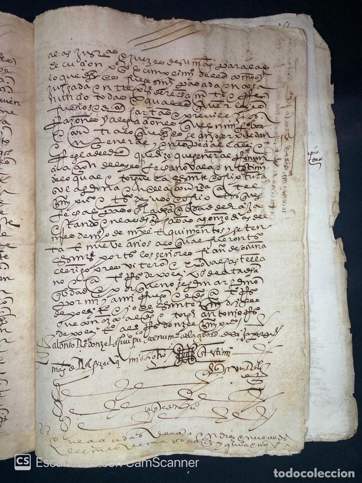 Manuscritos antiguos: &Eacute;CIJA, 1578. CENSO ENFITEUTICO. LEER - Foto 14