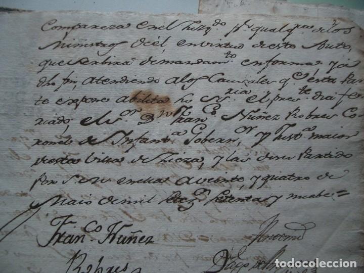 Manuscritos antiguos: Documento manuscrito de1779 referente a Hell&iacute;n, Albacete - Foto 16