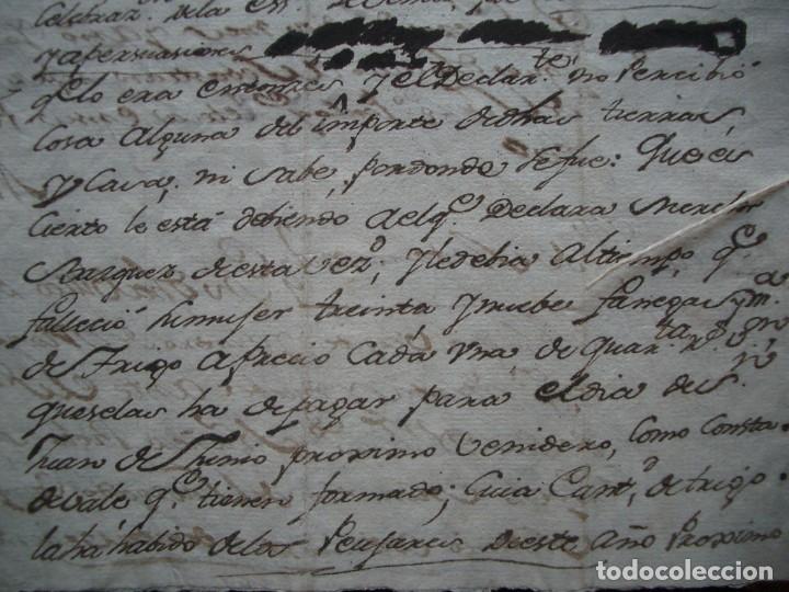 Manuscritos antiguos: Documento manuscrito de1779 referente a Hell&iacute;n, Albacete - Foto 21