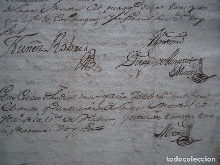 Manuscritos antiguos: Documento manuscrito de1779 referente a Hell&iacute;n, Albacete - Foto 27