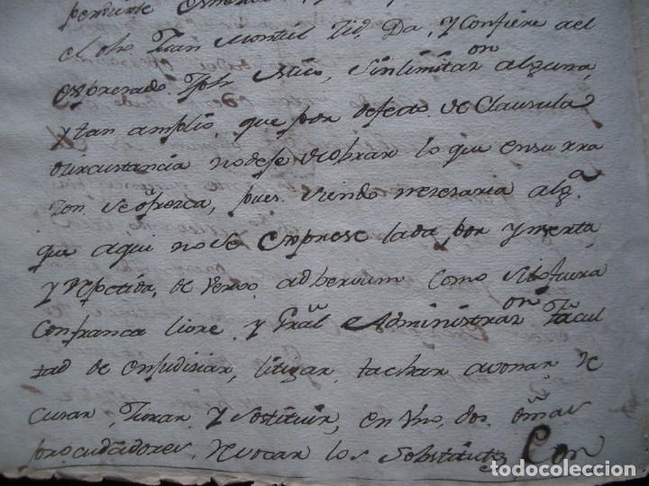 Manuscritos antiguos: Documento manuscrito de1779 referente a Hell&iacute;n, Albacete - Foto 33