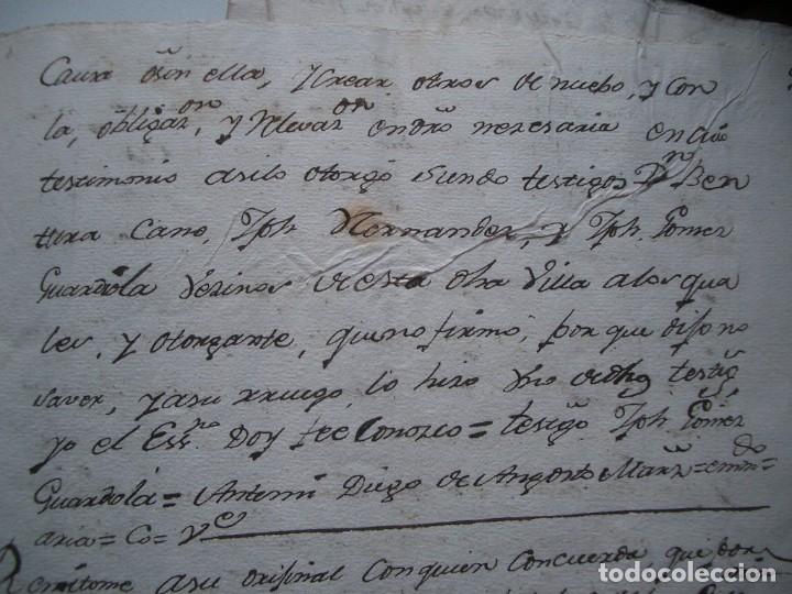 Manuscritos antiguos: Documento manuscrito de1779 referente a Hell&iacute;n, Albacete - Foto 34