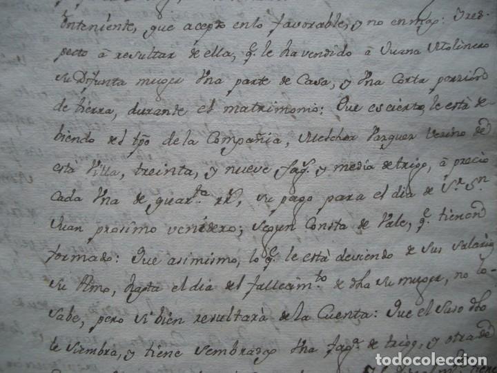 Manuscritos antiguos: Documento manuscrito de1779 referente a Hell&iacute;n, Albacete - Foto 37