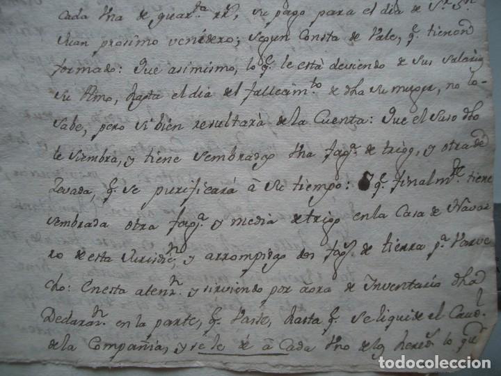 Manuscritos antiguos: Documento manuscrito de1779 referente a Hell&iacute;n, Albacete - Foto 38