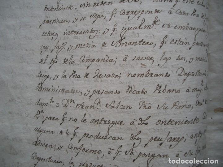 Manuscritos antiguos: Documento manuscrito de1779 referente a Hell&iacute;n, Albacete - Foto 40