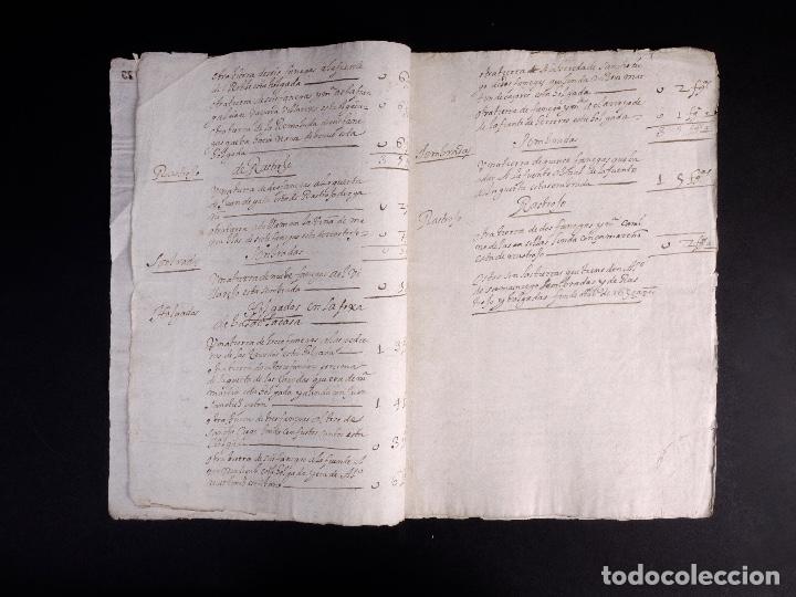 Manuscrits anciens: FUENTE GUINALDO 1654. TIERRAS DE D. ALONSO DE SAMANIEGO
