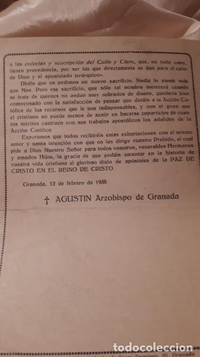 Manuscritos antiguos: LOTE DE FOLLETOS. GRANADA 1935. - Foto 5