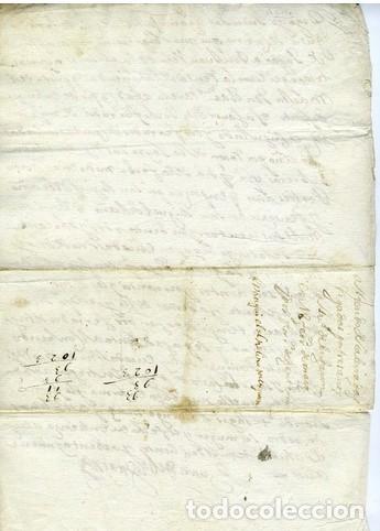 Manuscritos antiguos: GALICIA a&ntilde;o 1690. MANUSCRITO original - Foto 2