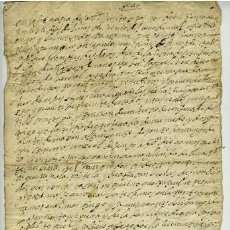 Manuscritos antiguos: DOCUMENTO ANTIGUO DE GALICIA MANUSCRITO. Lote 213432976