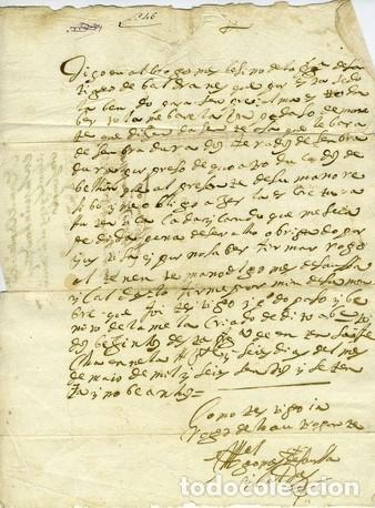 Manuscritos antiguos: ANTIGUO DOCUMENTO MANUSCRITO DE GALICIA - Foto 1