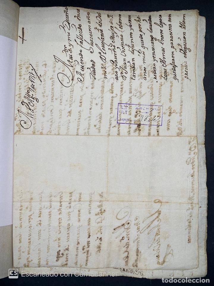 Manuscritos antiguos: SEVILLA, 1751. MARQUES DE TABLANTES. VARIOS DOCUMENTOS. LEER - Foto 3