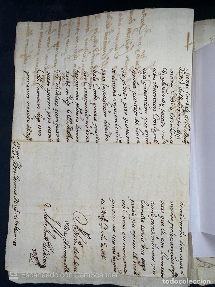 Manuscritos antiguos: SEVILLA, 1751. MARQUES DE TABLANTES. VARIOS DOCUMENTOS. LEER - Foto 4