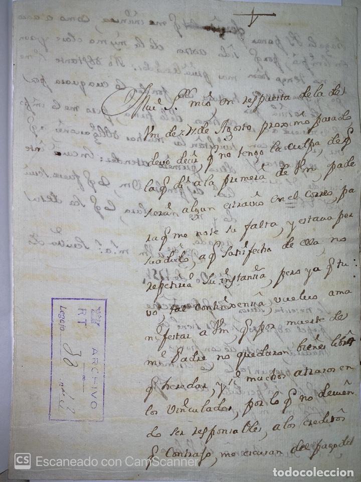 Manuscritos antiguos: SEVILLA, 1751. MARQUES DE TABLANTES. VARIOS DOCUMENTOS. LEER - Foto 7