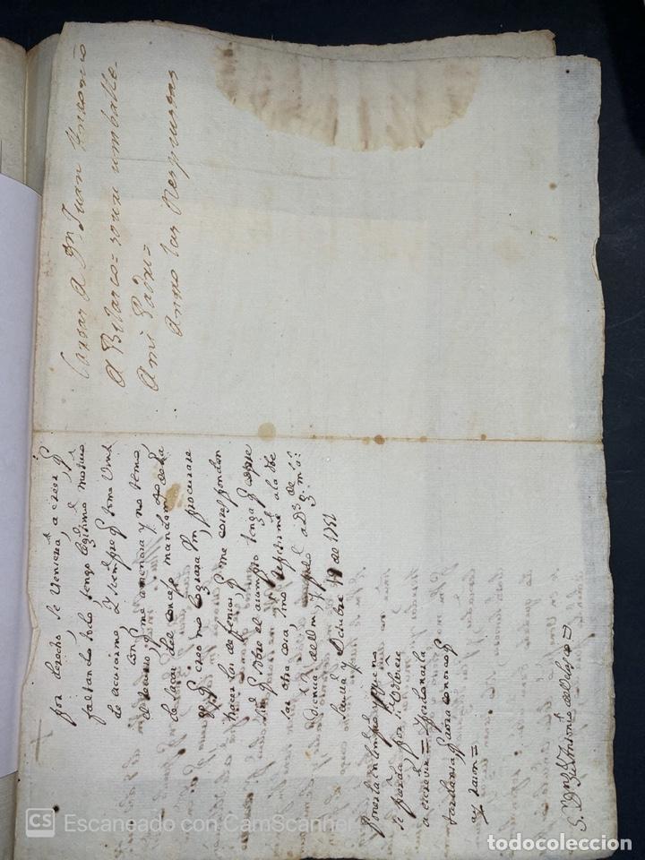 Manuscritos antiguos: SEVILLA, 1751. MARQUES DE TABLANTES. VARIOS DOCUMENTOS. LEER - Foto 12