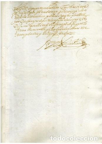 Manuscritos antiguos: Galicia . 1669 . APEO DEL LUGAR DO CAMPO. - Foto 3