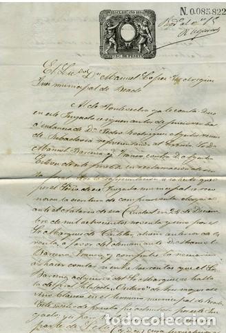 Manuscritos antiguos: Galicia. 1894 . SENTENCIA JUZGADO Municipal de BEADE.