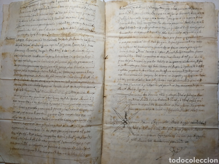 Manuscritos antiguos: documento del 1762 escrito a mano - Foto 3