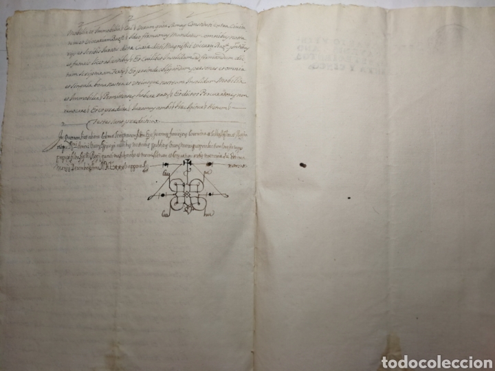 Manuscritos antiguos: documento del 1735 escrito a mano. censal - Foto 5