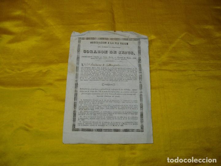Manuscritos antiguos: Bula al Presidente Urdangar&iacute;n 1862 - Foto 1