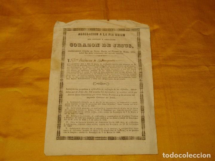 Manuscritos antiguos: Bula al Presidente Urdangar&iacute;n 1862 - Foto 2