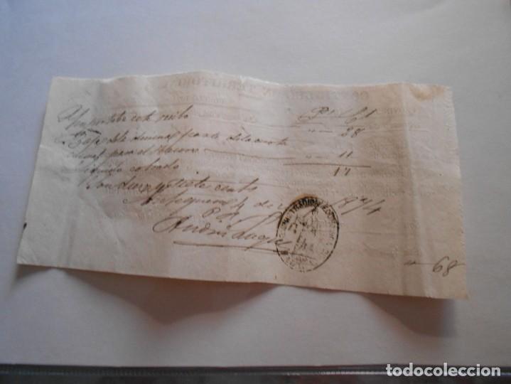 Manuscritos antiguos: documento de antequera 1874 contribucion territorial muy raro - Foto 2