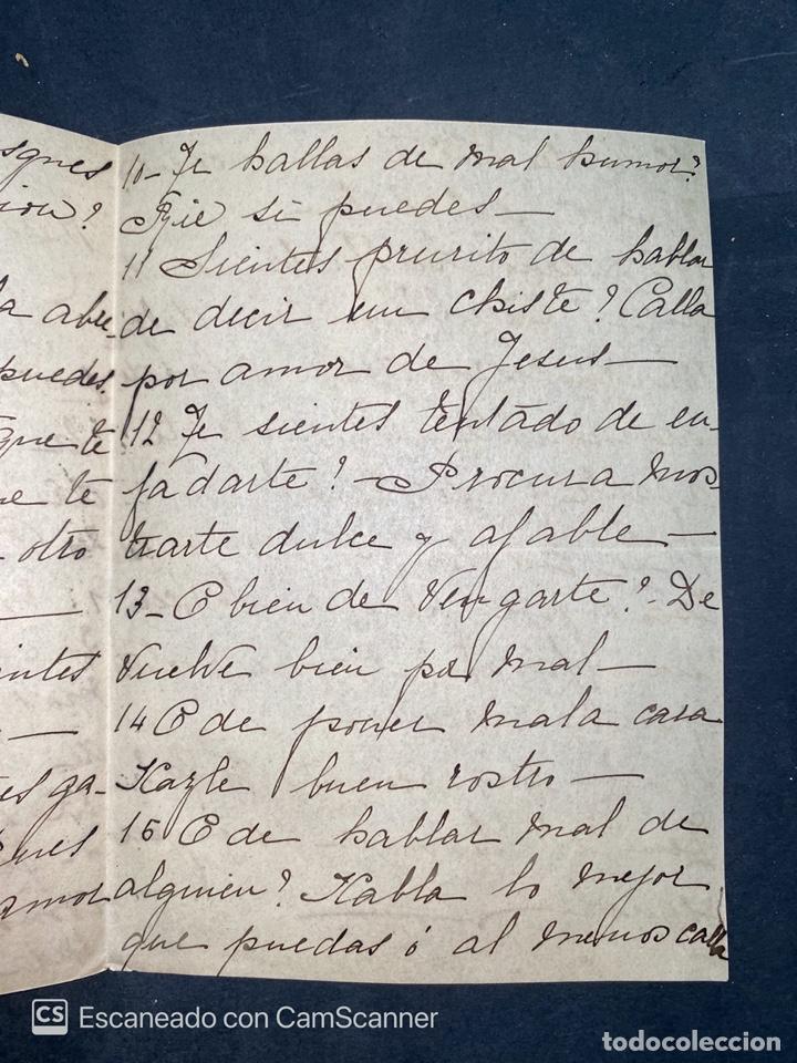 Manuscritos antiguos: MAXIMA DE LOS SANTOS PARA HACER SANTOS. - Foto 3