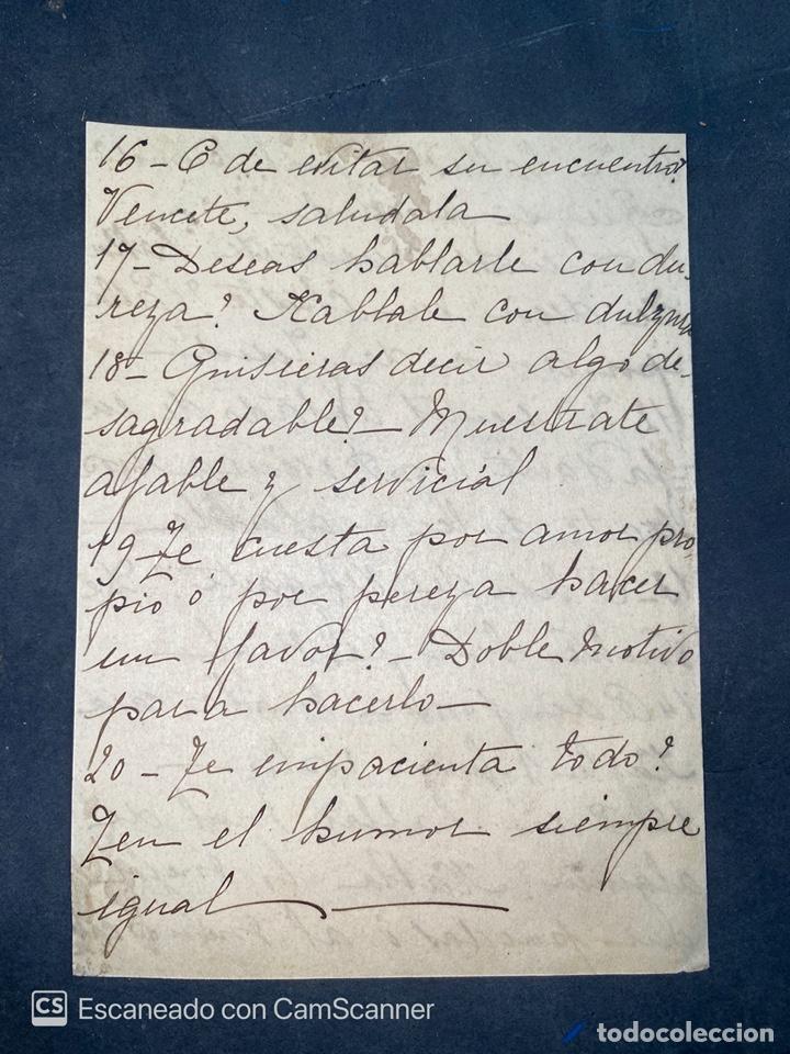 Manuscritos antiguos: MAXIMA DE LOS SANTOS PARA HACER SANTOS. - Foto 4