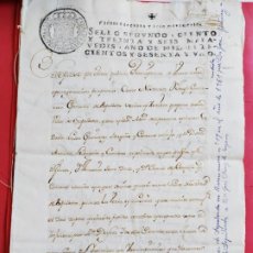 Manuscritos antiguos: MANUSCRITO VENTA CASA EN SEPÚLVEDA ( SEGOVIA) J GUTIERREZ REGIDOR VILLA A J SAENZ CENZANO 1761. Lote 220436860