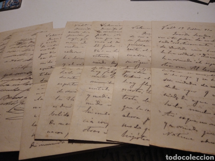 Manuscritos antiguos: Cartas de Leandro Adlert 1910 - Foto 1