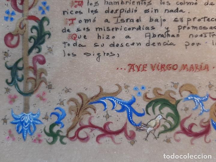 Manuscritos antiguos: Papel pergamino miniado - Foto 2