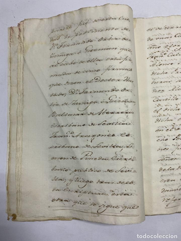 Manuscritos antiguos: MADRID, 1795.TESTIMONIOS DEL ESCRIBANO DEL REY D. FELIPE. PLEITOS. 1 SELLO. 141 PAGINAS. VER/LEER - Foto 19 - 225500005