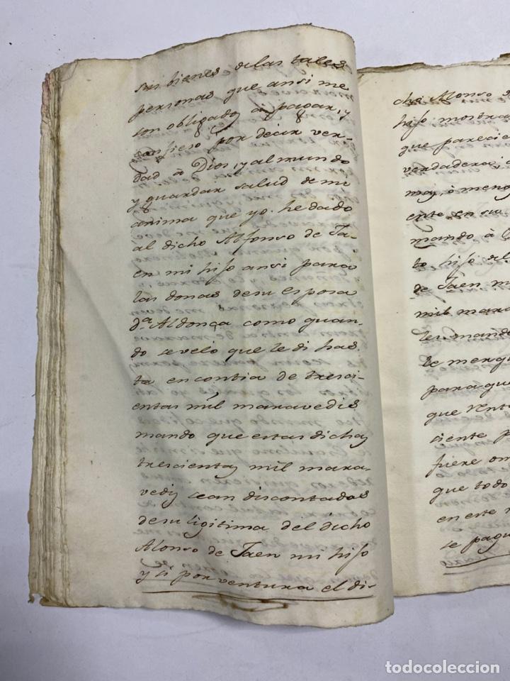Manuscritos antiguos: MADRID, 1795.TESTIMONIOS DEL ESCRIBANO DEL REY D. FELIPE. PLEITOS. 1 SELLO. 141 PAGINAS. VER/LEER - Foto 67 - 225500005