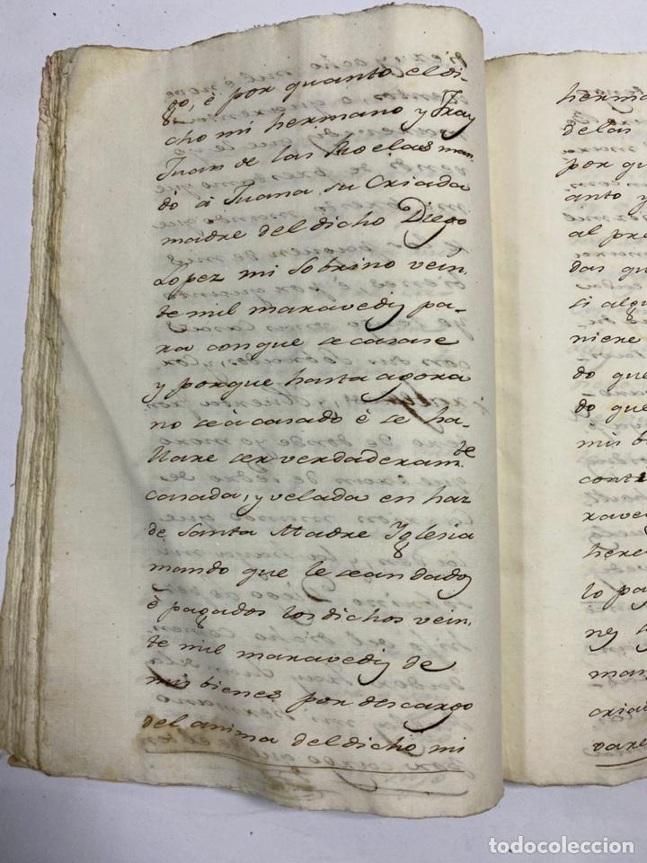 Manuscritos antiguos: MADRID, 1795.TESTIMONIOS DEL ESCRIBANO DEL REY D. FELIPE. PLEITOS. 1 SELLO. 141 PAGINAS. VER/LEER - Foto 79 - 225500005