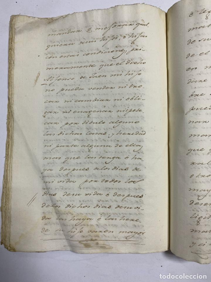 Manuscritos antiguos: MADRID, 1795.TESTIMONIOS DEL ESCRIBANO DEL REY D. FELIPE. PLEITOS. 1 SELLO. 141 PAGINAS. VER/LEER - Foto 104 - 225500005