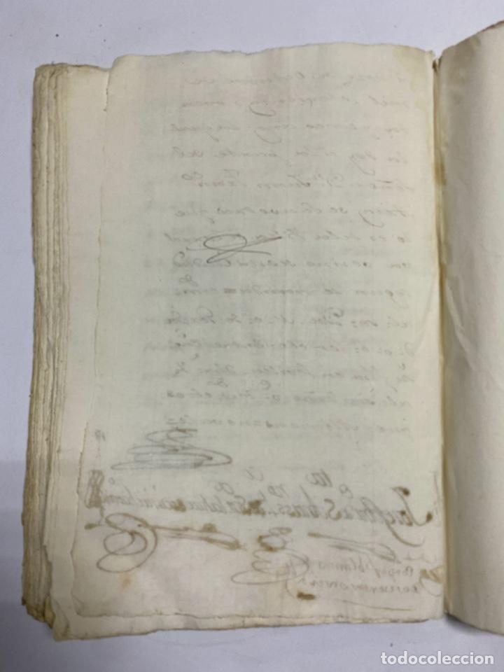 Manuscritos antiguos: MADRID, 1795.TESTIMONIOS DEL ESCRIBANO DEL REY D. FELIPE. PLEITOS. 1 SELLO. 141 PAGINAS. VER/LEER - Foto 140 - 225500005