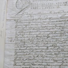 Manuscritos antiguos: NOTIFICACIONES 1749 4 PAG