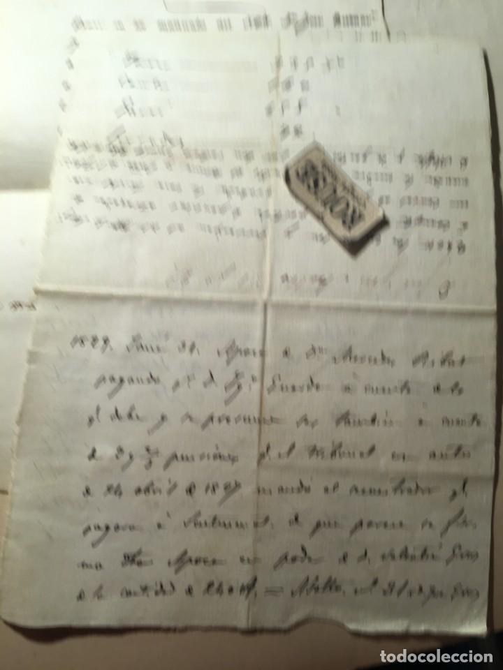 Manuscritos antiguos: ALELLA - DIFERENTES DOCUMENTOS MANUSCRITOS - SOBRE 1860 - 8 DOCUMENTOS - Foto 9