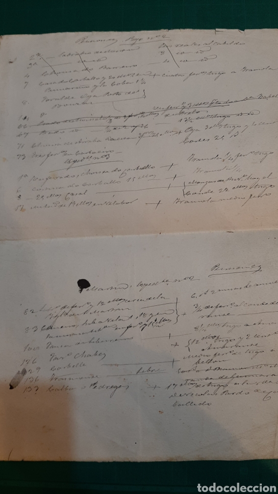 Manuscritos antiguos: DOCUMENTOS ANTIGUOS MANUSCRITOS LUGO VILLARONTE - Foto 4