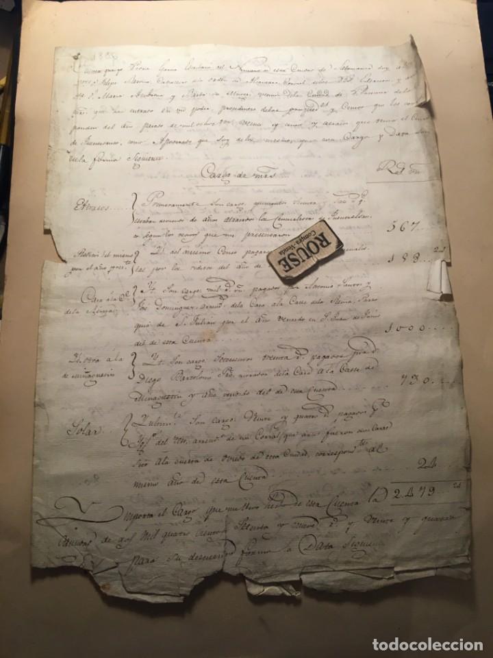 Manuscritos antiguos: SALAMANCA - ANTIGUO DOCUMENTO MANUSCRITO 1826 - Foto 1