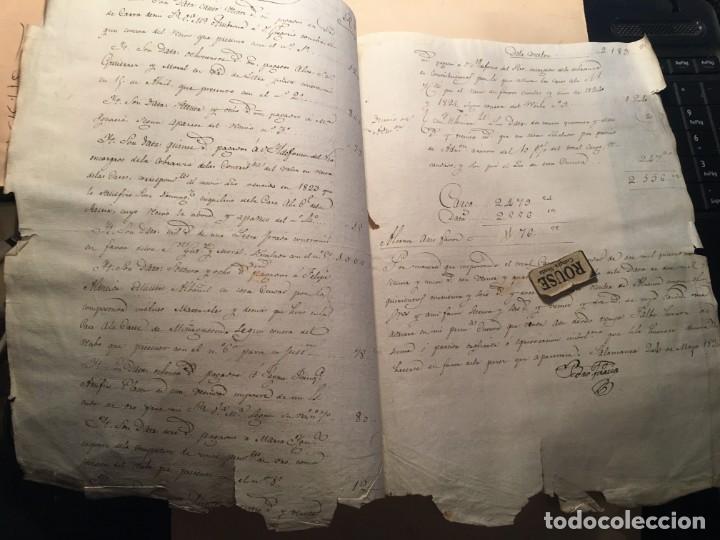 Manuscritos antiguos: SALAMANCA - ANTIGUO DOCUMENTO MANUSCRITO 1826 - Foto 2