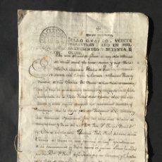 Manuscritos antiguos: AÑO 1778 - MANRESA - CONVENTO DEL CARMEN - USUFRUCTO DE TIERRAS. Lote 365733611